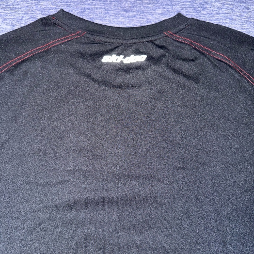 Ski-Doo Black Long Sleeve Performance Tee - Picture 6 of 7